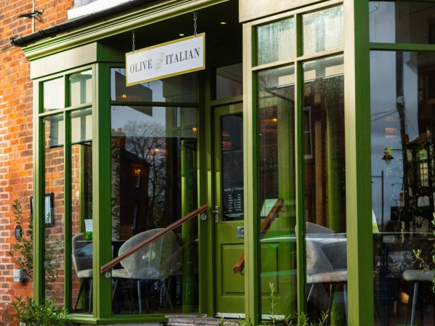 Olive Italian restaurant in Eccleshall, Staffordshire