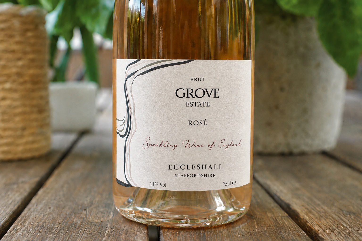 Grove Estate Rosé sparkling — Brut, Wine of England