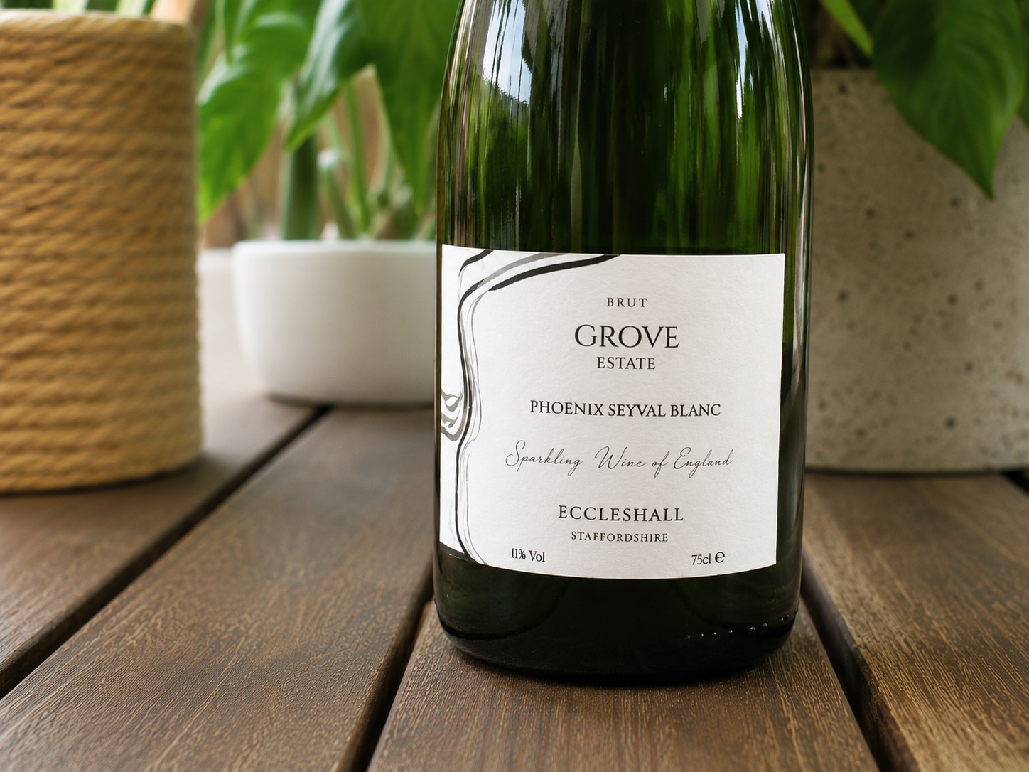 Grove Estate Phoenix Seyval Blanc sparkling — Brut, Wine of England